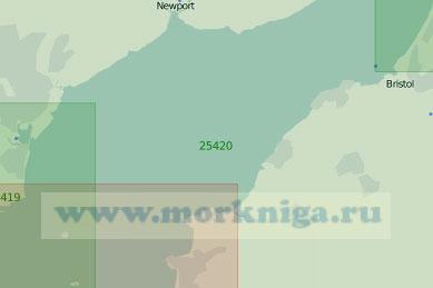 25420 Подходы к портам Ньюпорт и Бристоль (Масштаб 1:50 000)