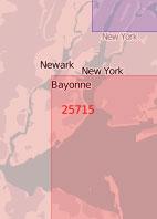 25715 Порт Нью-Йорк (Масштаб 1:50 000)
