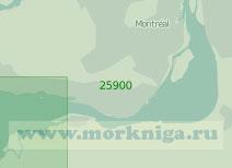 25900 От Монреаля до озера Сен-Луи (Масштаб 1:25 000)