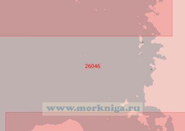 26046 Подходы к порту Оулу (Улеоборг) (Масштаб 1:50 000)