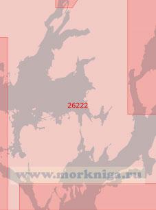 26222 Бьёрна-фьорд и южная часть Хардангер-фьорда (Масштаб 1:50 000)