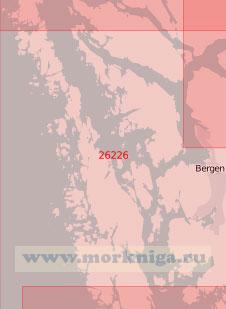 26226 Подходы к порту Берген (Масштаб 1:50 000)