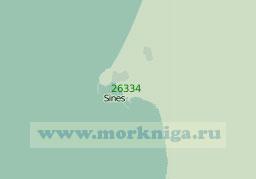 26334 Подходы к порту Синиш (Масштаб 1:50 000)
