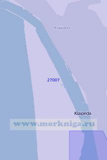27007 Гавани и причалы порта Клайпеда (Масштаб 1:7 500)