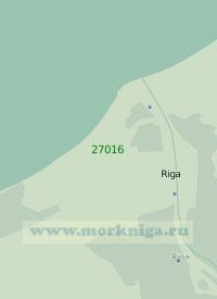 27016 Порт Рига и устье реки Даугава (Масштаб 1:25 000)