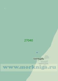 27040 Порт Вентспилс с подходами (Масштаб 1:25 000)