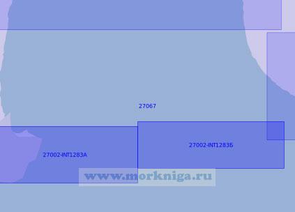 27067 Южная часть бухты Приморская (Масштаб 1:10 000)