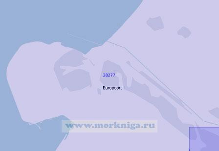 28277 Река Маас. От порта Европорт до порта Роттердам (Масштаб 1: 25 000)