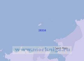 28316 Порт Сен-Мало и подходы к нему (Масштаб 1:15 000)