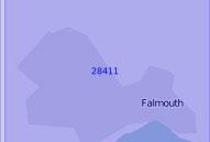28411 Внутренняя гавань порта Фалмут (Масштаб 1:5 000)