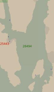 28494 Северная часть залива Фёрт-оф-Клайд (Масштаб 1:25 000)