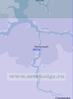 28730 Порт Норфолк (Масштаб 1:25 000)