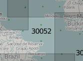 30052 От Малых Антильских островов до острова Святой Елены (Масштаб 1:5 000 000)