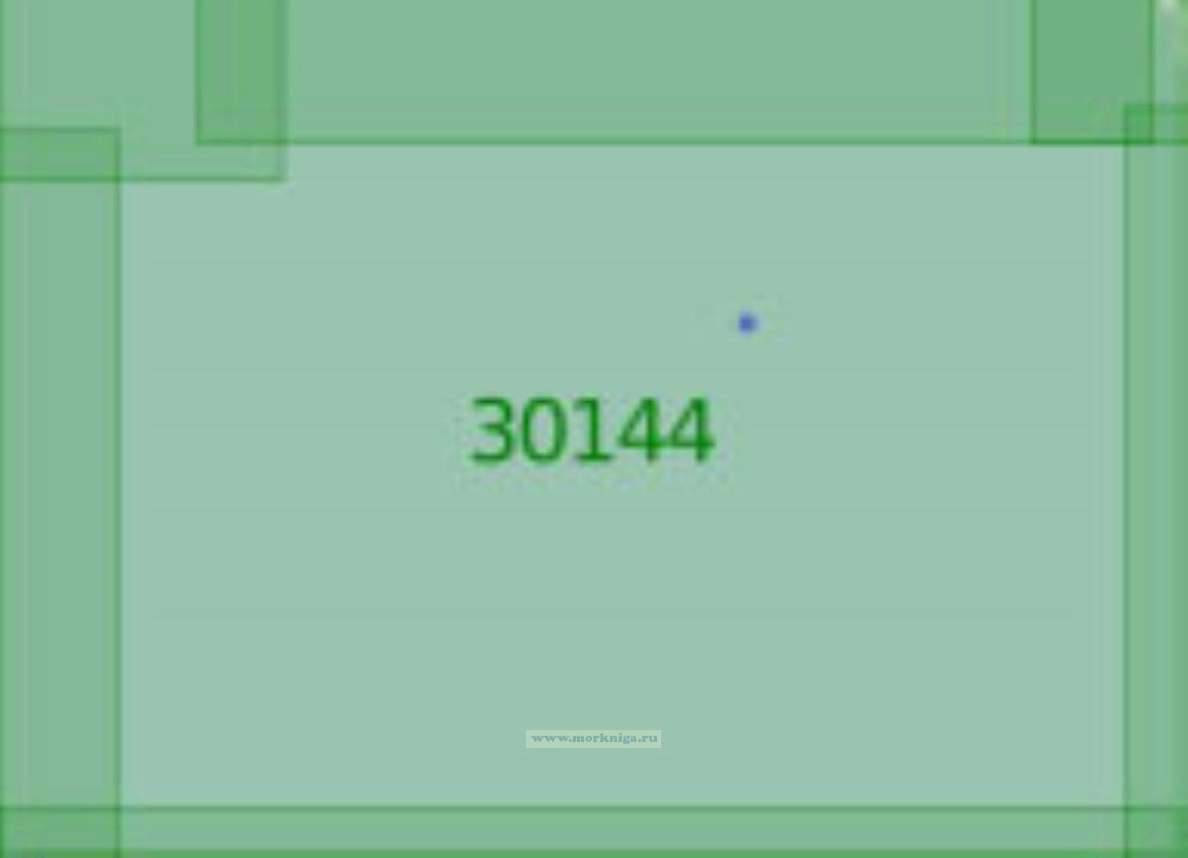 30144 Район к юго-западу от островов Зеленого Мыса (Масштаб 1:2 000 000)