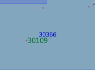 30366 Морская навигационная карта (Масштаб 1:1 000 000)
