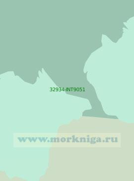 32934-INT9051 Залив Ленинградский с подходами (Масштаб 1:200 000)