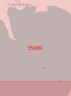 35080 Подходы к Красноводску (Масштаб 1:50 000)