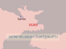 35265 Пролив Самос (Дилек) и гавань Вати с подходами (Масштаб 1:50 000)
