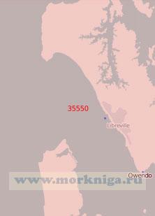 35550 Порты Либревиль и Овендо с подходами (Масштаб 1:50 000)