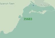 35683 Порт Кингстон с подходами (Масштаб 1:30 000)