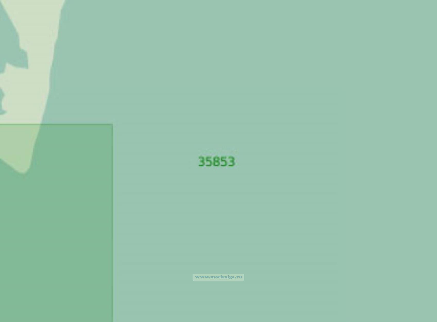 35853 Лагуна Патус. Канал Фейтория (Масштаб 1: 25 000)