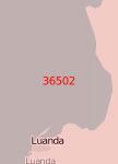 36502 Подходы к порту Луанда (Масштаб 1:50 000)