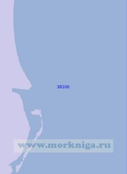 38100 Подходы к гирлу Быстрое (Новостамбульское) (Масштаб 1:10 000)