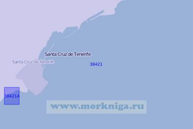 38421 Остров Тенерифе. Порт Санта - Крус - де - Тенерифе (Масштаб 1: 10 000)