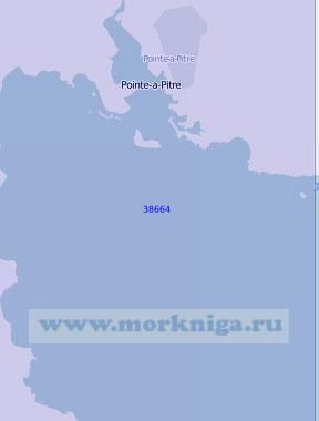 38664 Порт Пуэнт-а-Питр с подходами (Масштаб 1:15 000)