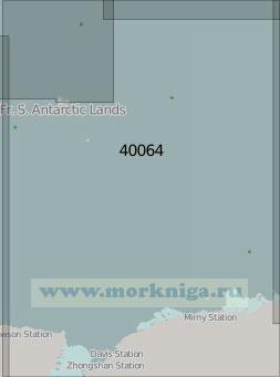 40064 От острова Кергелен до Антарктиды (Масштаб 1:5 000 000)
