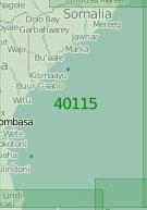 40115 От бухты Линди до порта Могадишо (Масштаб 1:2 000 000)
