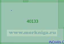 40133 Центральноиндийский хребет (Масштаб 1:2 000 000)