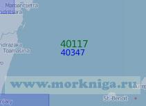 40347 От залива Антонжиль до города Манандзари с островами Реюньон и Маврикий (Масштаб 1:1 000 000)