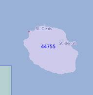 44755 Острова Реюньон (Масштаб 1:175 000)