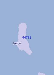 44783 Остров Нгазиджа (Масштаб 1:150 000)
