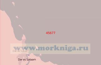 45677 Подходы к порту Дар-эс-Салам (Масштаб 1:50 000)