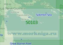 50103 От Торресова пролива до Соломоновых островов (Масштаб 1:2 000 000)
