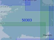 50303 Море Сулавеси (Масштаб 1:1 000 000)