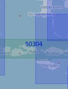 50304 От острова Ломбок до острова Сулавеси (Масштаб 1:1 000 000)