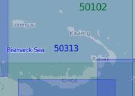 50313 Новогвинейское море (Масштаб 1:1 000 000)