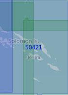 50421 Восточная часть Соломоновых островов (Масштаб 1:1 000 000)