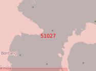 51027 Северная часть Макасарского пролива (Масштаб 1:500 000)