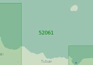 52061 От мыса Апи-Апи-Аном до пролива Сурабая с островом Бавеан (Масштаб 1:250 000)