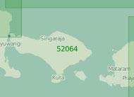 52064 Проливы Бали и Ломбок (Масштаб 1:250 000)