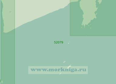 52079 От мыса Селатан до острова Лаут (Масштаб 1:250 000)