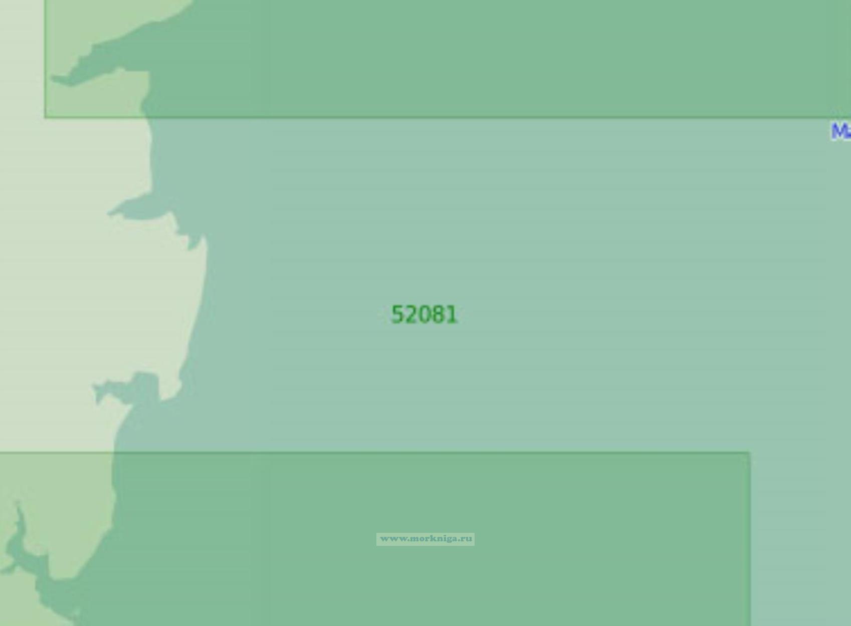 52081 От бухты Клумпенг до бухты Аданг (Масштаб 1:250 000)