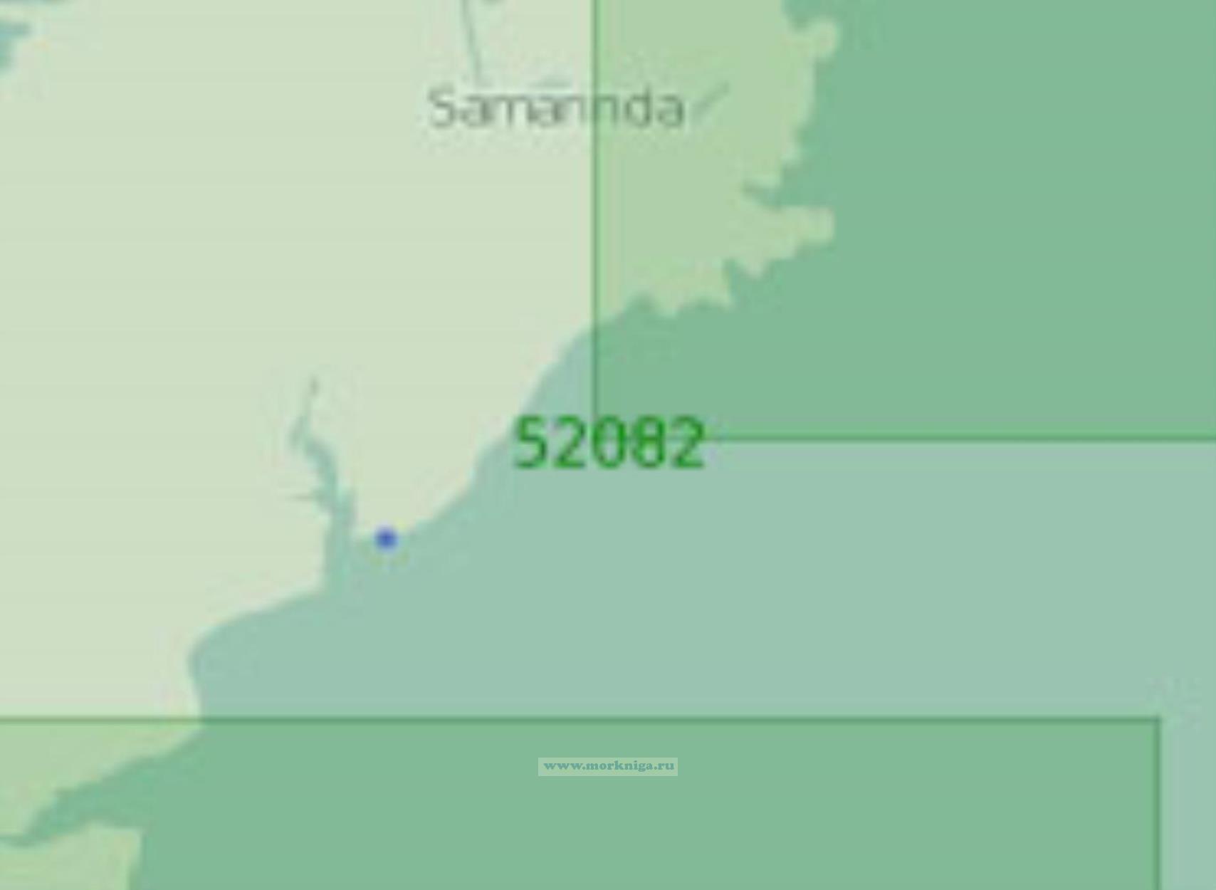 52082 От бухты Аданг до мыса Байор (Масштаб 1:250 000)