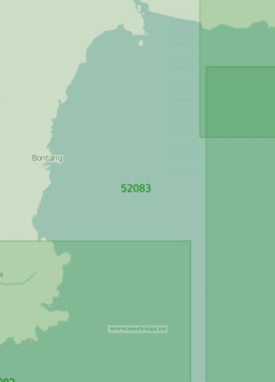 52083 От мыса Байор до бухты Баконг (Масштаб 1:250 000)