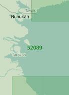 52089 От острова Панджанг до залива Себуку (Масштаб 1:250 000)