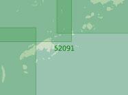 52091 От острова Сибуту до островов Холо (Масштаб 1:250 000)
